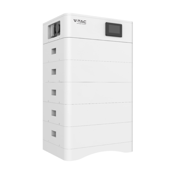Acumulator 30kWh V-TAC Fotovoltaice Litiu High Voltage LiFePo4